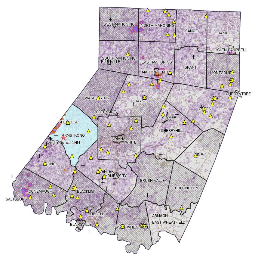 Indiana map button
