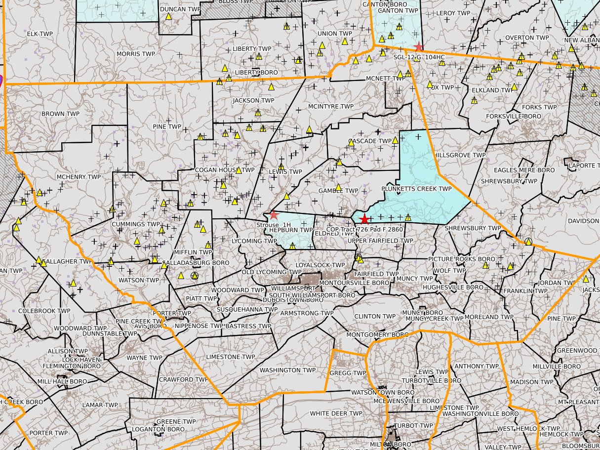 Lycoming
			          County _epending_udow Permits