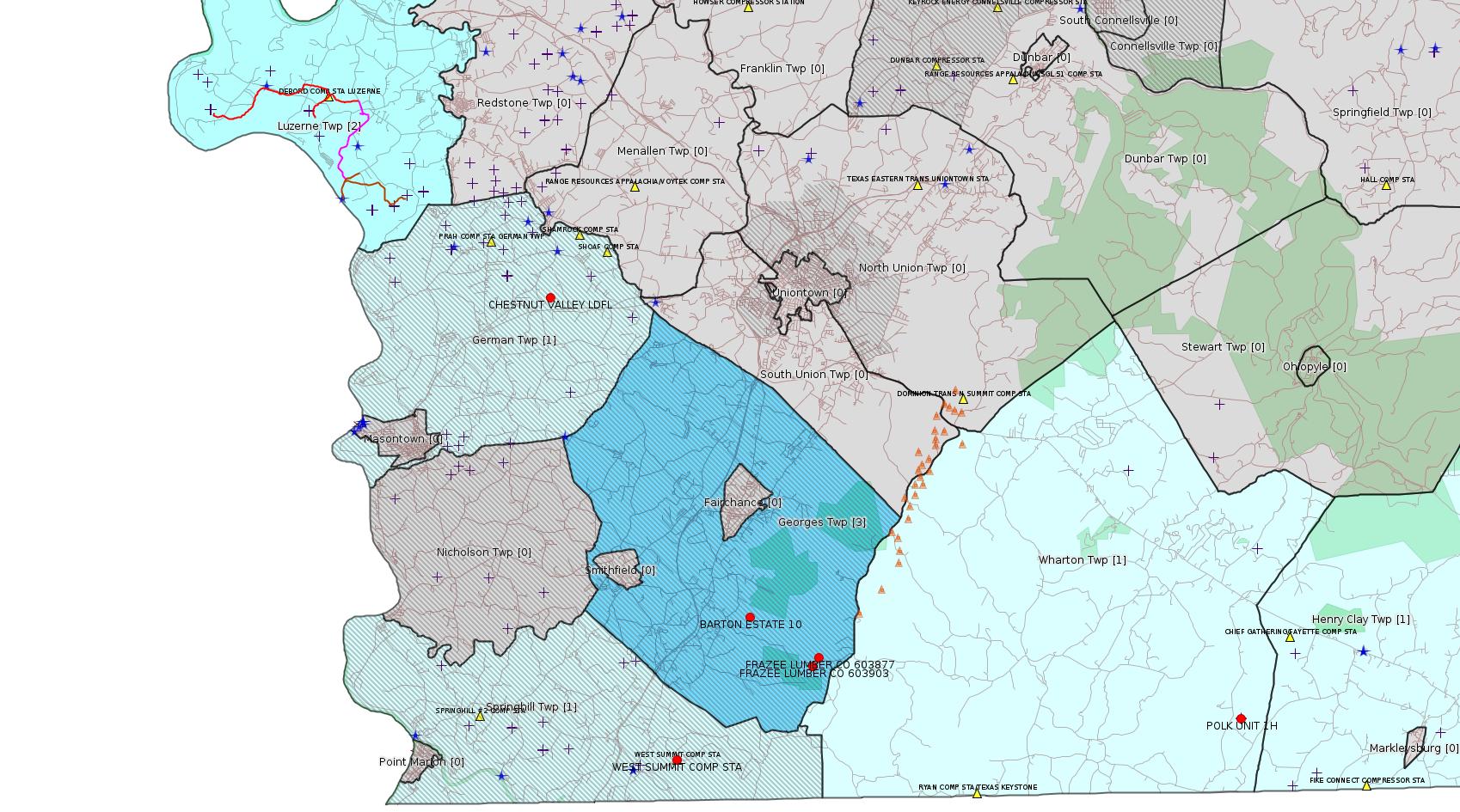 Zoomed map 10/30/17 -
11/12/17