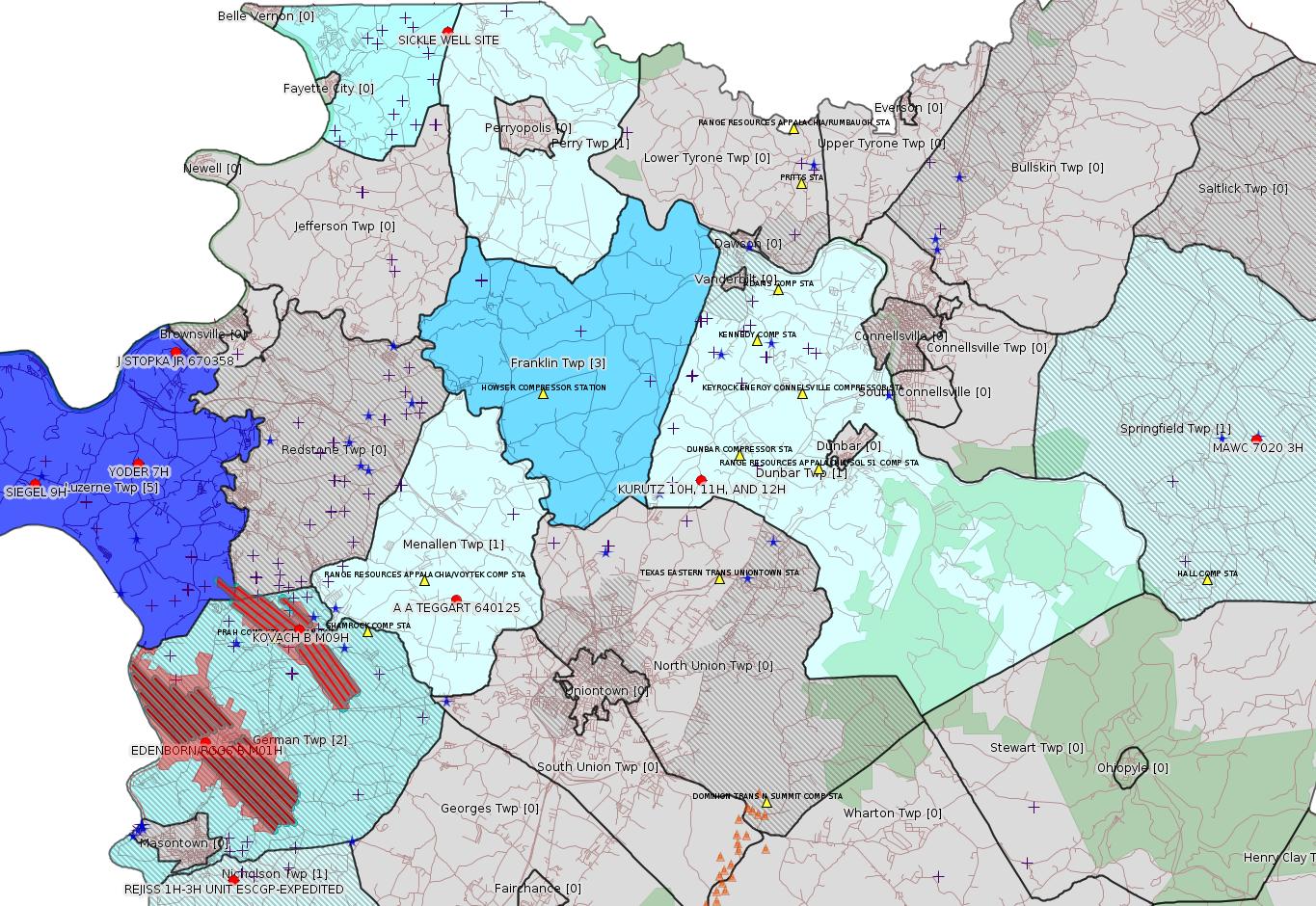 Zoomed map 11/19/18 -
12/2/18